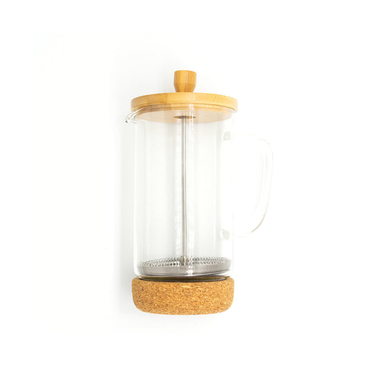 GROSCHE MELBOURNE BAMBOO AND CORK FRENCH PRESS