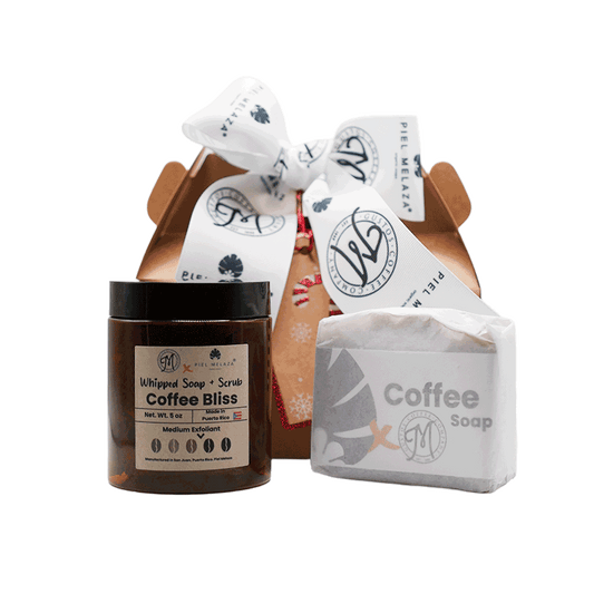 Coffee Glow Gift Set  by Piel Melaza – Handcrafted in Puerto Rico
