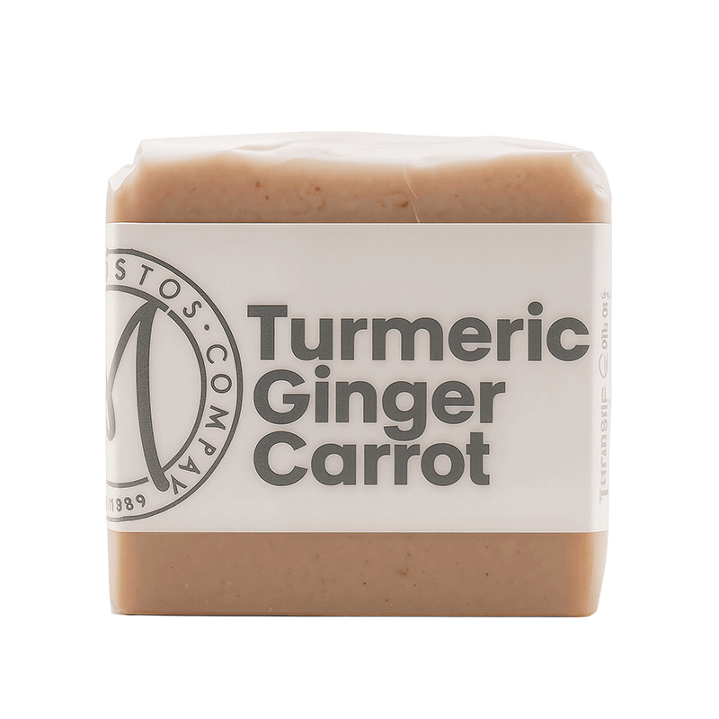 Turmeric + Ginger + Carrot — Natural Soap Bar for Combination Skin By Piel Melaza Organic Soaps