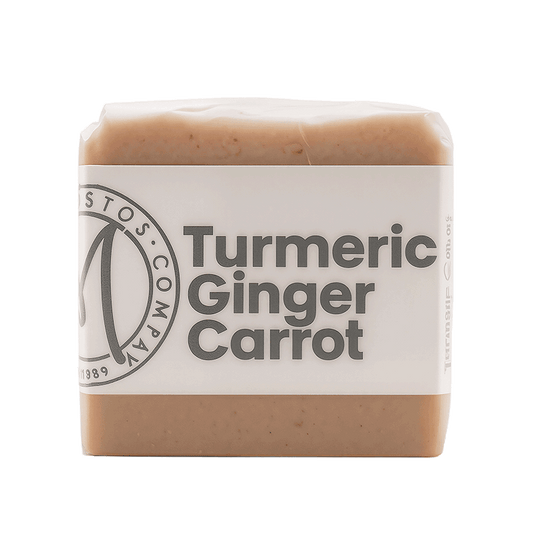 Turmeric + Ginger + Carrot — Natural Soap Bar for Combination Skin By Piel Melaza Organic Soaps